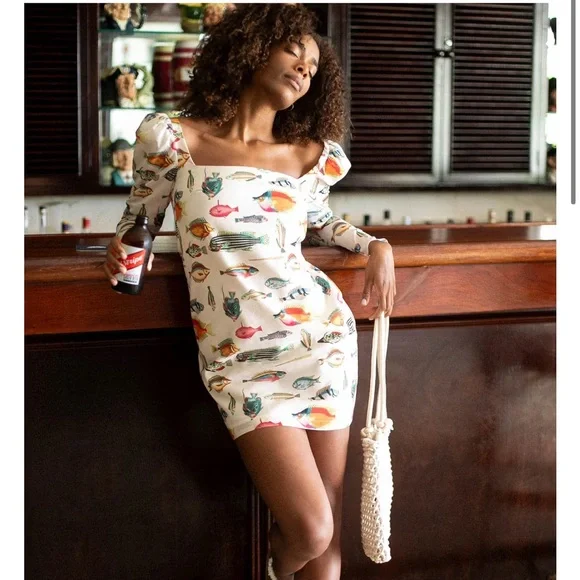 Damaris Bailey Aayla Dress Medium - Picture 1 of 4